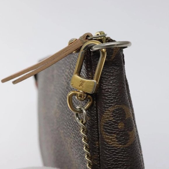 LOUIS VUITTON Monogram Trunk Mini Pochette Accessoires Pouch M60417 Auth - Picture 10 of 16